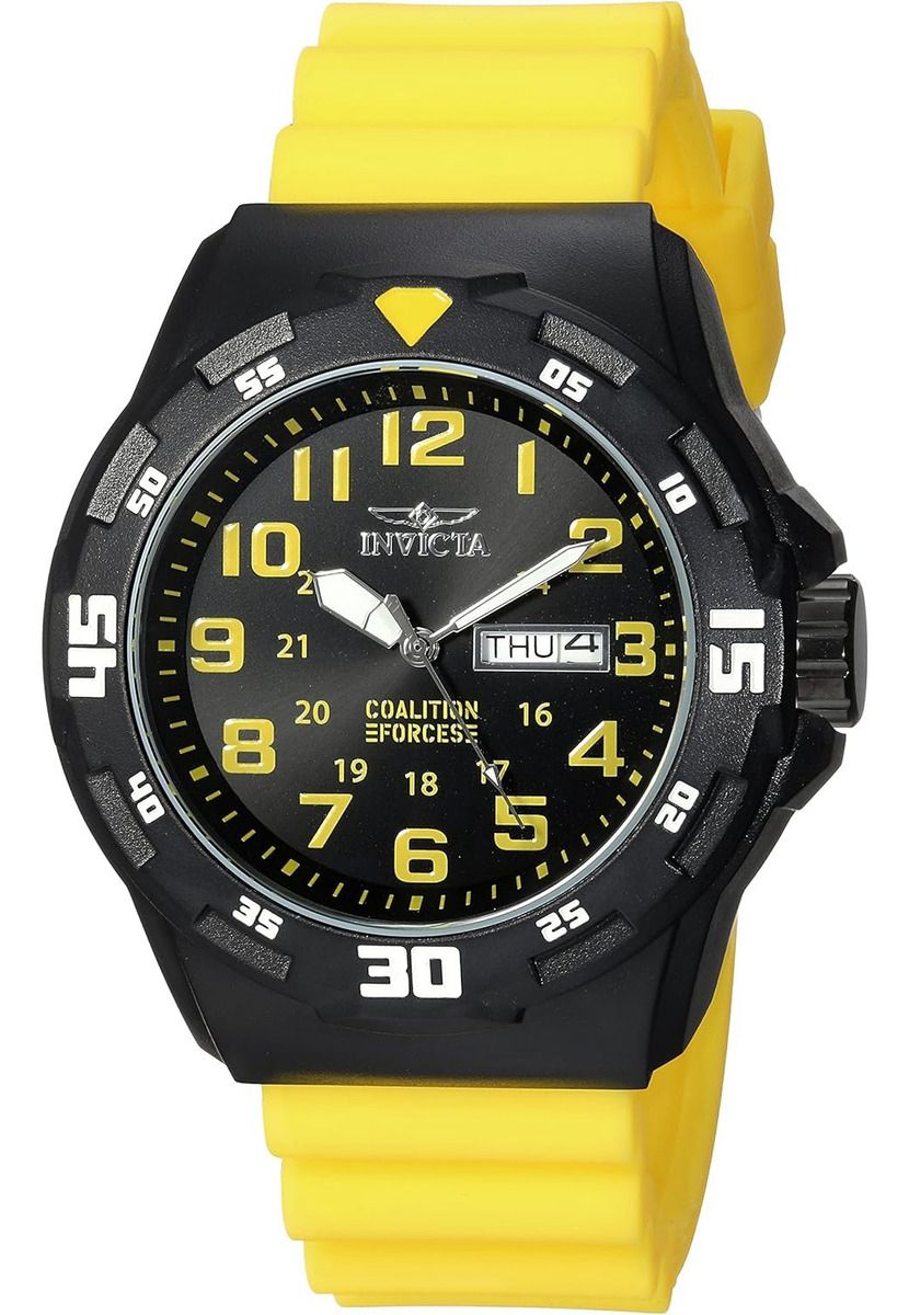 reloj deportivo para hombre invicta coalition forces 25328 - amarillo